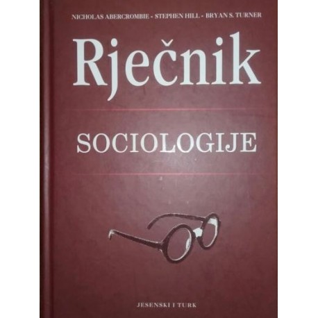 RJEČNIK SOCIOLOGIJE